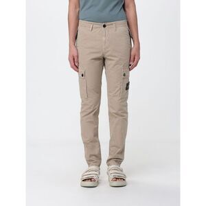 Stone Island Men Cotton Cargo Trousers Stone Island